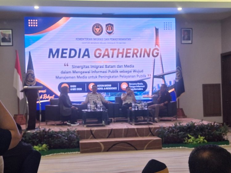 Gelar Media Gathering, Imigrasi Batam Perkuat Sinergi di Era Kepemimpinan Baru