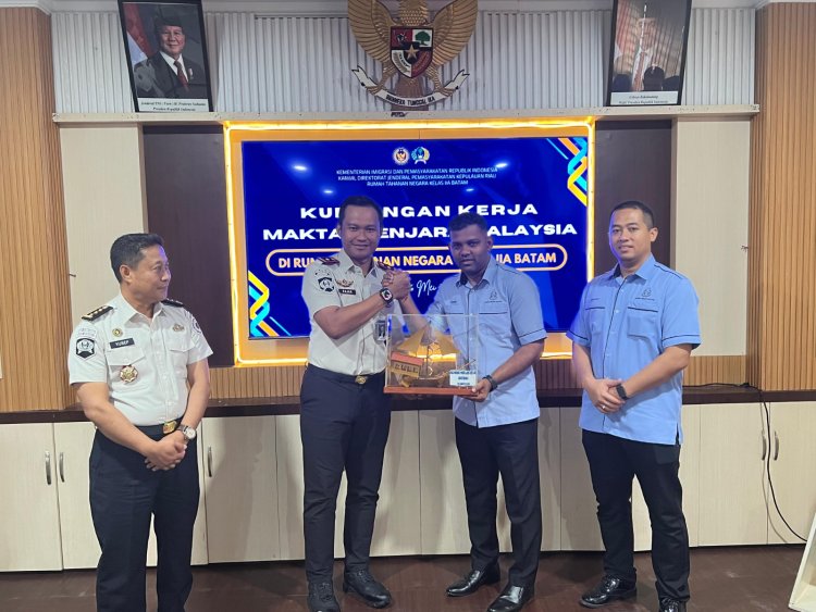 Rutan Batam Terima Kunjungan Delegasi Penjara Malaysia, Perkuat Sinergi Lintas Negara