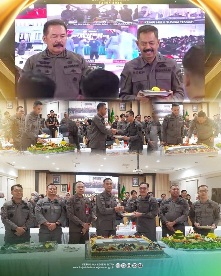 Kejari Batam Gelar Tasyakuran HUT PERSAJA ke-75, Perkuat Komitmen Penegakan Hukum Berintegritas