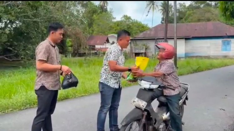 ‎‎Polres Lingga Berbagi, Jumat Berkah Jadi Bukti Nyata Kepedulian