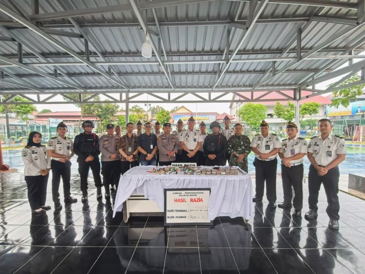 Lapas Batam Teguhkan Komitmen Bersih dari Handphone Ilegal, Narkoba, dan Penipuan