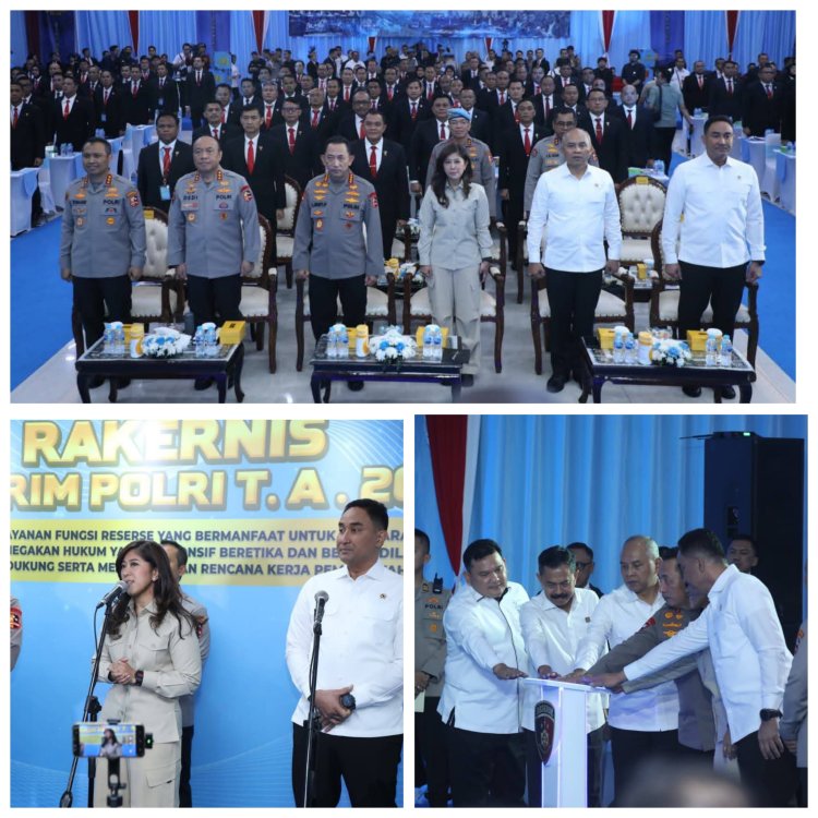 Kepala BNN RI Hadiri Pembukaan Rakernis Reskrim Polri 2026 di Jakarta