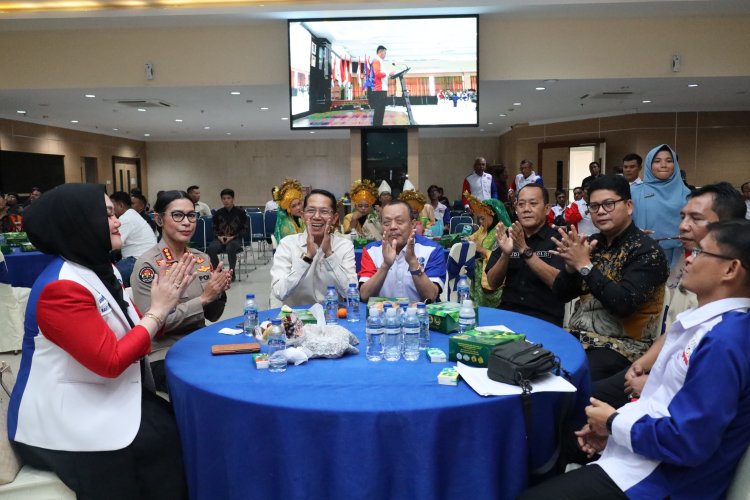 Kasihumas Polresta Barelang Hadiri Pelantikan DPW dan DPD PWMOI Kepri