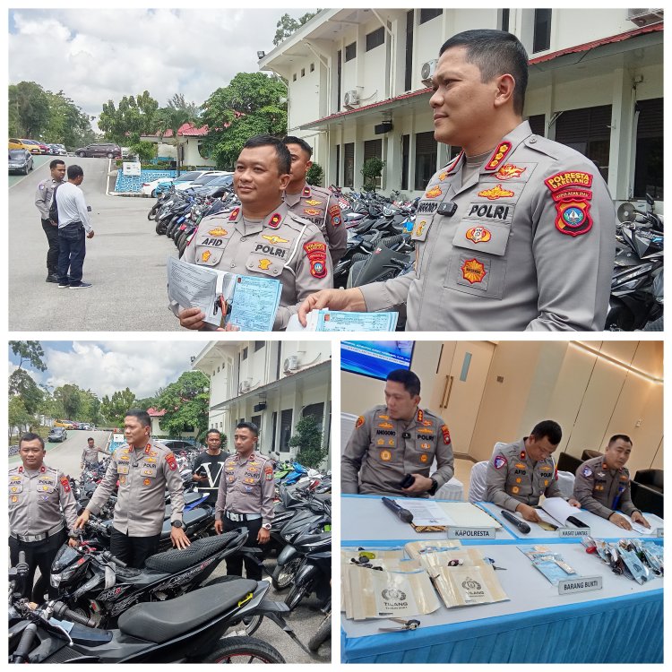 Satlantas Polresta Barelang Tindak 198 Motor Knalpot Brong dan Truk Tak Laik Jalan, Pelanggar Didominasi Pelajar