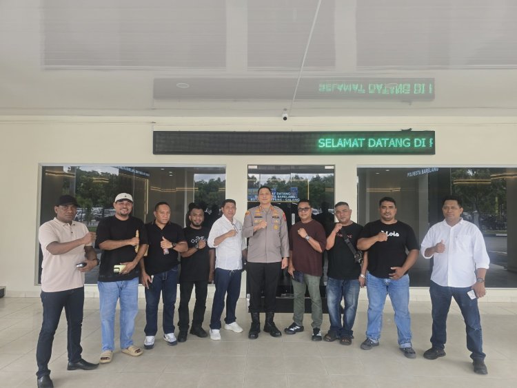 Tokoh Pemuda Indonesia Timur Jalin Silaturahmi dengan Kapolresta Barelang