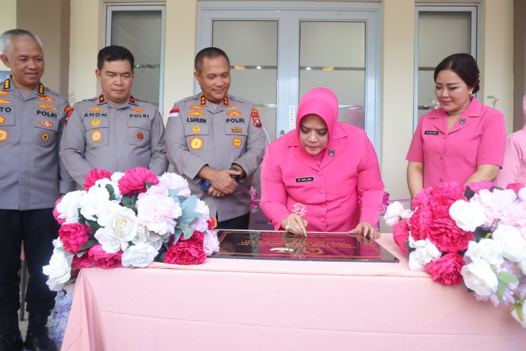 Syukuran Renovasi Gedung Bhayangkari Kepri Diwarnai Panen Program Ketahanan Pangan