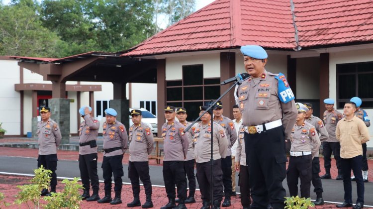 Pengawasan Internal Diperketat, Bidpropam Polda Kepri Lakukan Pemeriksaan Personel Polres Lingga