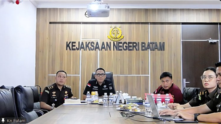 Kejari Batam Ekspose 3 Perkara Restorative Justice dan 1 Penghentian Penuntutan Demi Kepentingan Umum