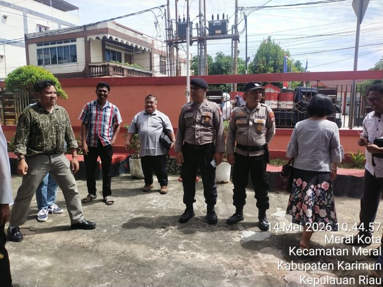 Polres Karimun Amankan Ibadah Gereja Peringati Kenaikan Yesus Kristus