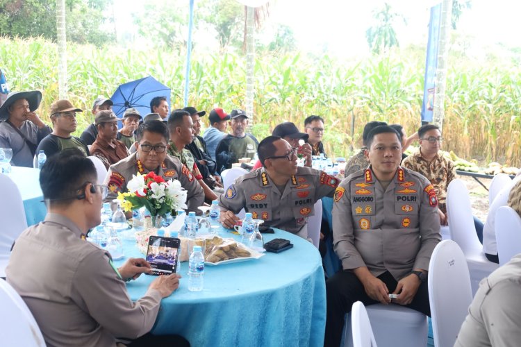 Polresta Barelang Perkuat Ketahanan Pangan Nasional Lewat Panen Raya Jagung dan Launching SPPG