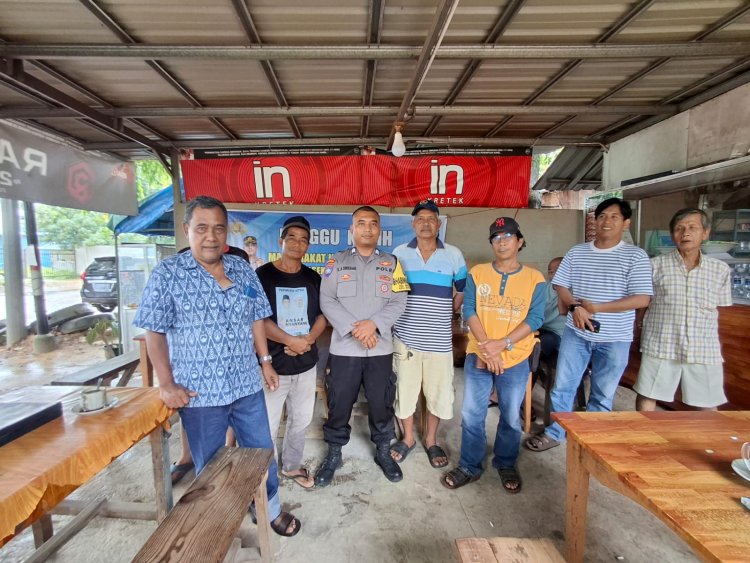 Minggu Kasih Kamtibmas, Polsek Batu Ampar Ajak Warga Batu Merah Jaga Situasi Kondusif dan Manfaatkan Layanan Polisi 110