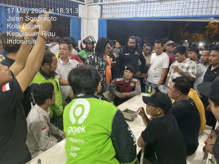 Respons Cepat Laporan 110, Personel Polsek Batu Aji Mediasi Dugaan Penarikan Kendaraan oleh Debt Collector