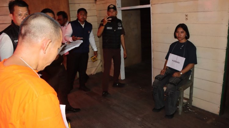 Rekonstruksi Pembunuhan di Lingga, Polisi Tegaskan Komitmen Penegakan Hukum