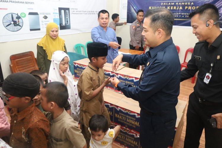 Bakti Sosial Sespimmen Polri Dikreg Ke-66 Tahun 2026 Pererat Kepedulian dan Silaturahmi di Panti Asuhan Rezky Ilahi