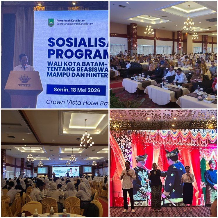 Pemko Batam Sosialisasikan Program Beasiswa Berprestasi, Tidak Mampu dan Hinterland, Ratusan Peserta Hadiri Kegiatan di Crown Vista