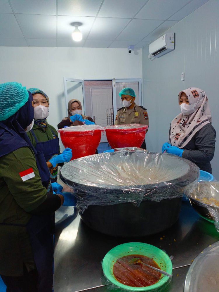 Polres Lingga dan Dinkes Uji Laboratorium MBG, Pastikan Makanan Aman dan Higienis