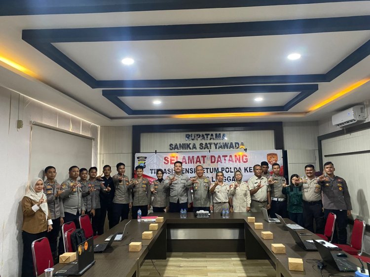 Polres Lingga Perkuat Tata Kelola Digital dan Kearsipan Modern, Terima Kunjungan Tim Asistensi Setum Polda Kepri