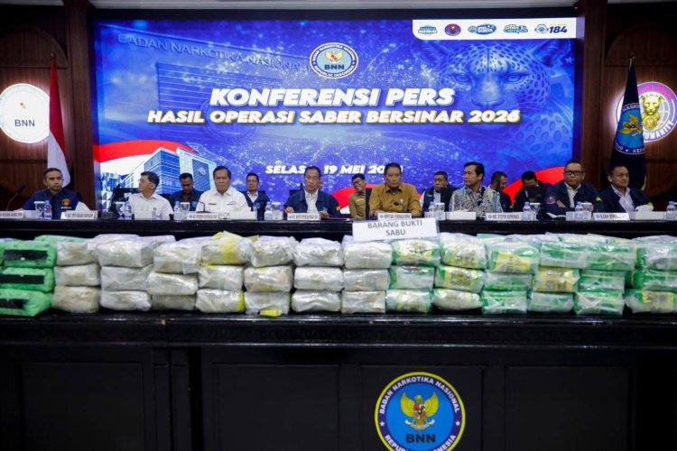 BNN RI Bongkar Jaringan Narkotika Nasional dan Internasional, 31 Tersangka Diamankan