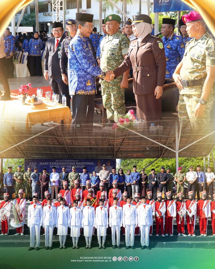 Kejari Batam Ikuti Upacara Harkitnas ke-118 Tingkat Kota Batam, Perkuat Semangat Nasionalisme dan Pengabdian