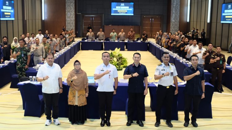 Perkuat Pengawasan dan Deteksi Dini, Kodaeral IV Hadiri Rapat Timpora Kota Batam