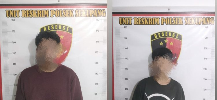 Polsek Sekupang Ungkap Kasus Curanmor, Dua Pelaku Ditangkap Unit Reskrim