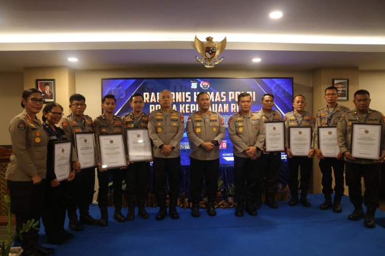 Prestasi Membanggakan, Humas Polres Lingga Terima Penghargaan di Rakernis Humas Polda Kepri 2026