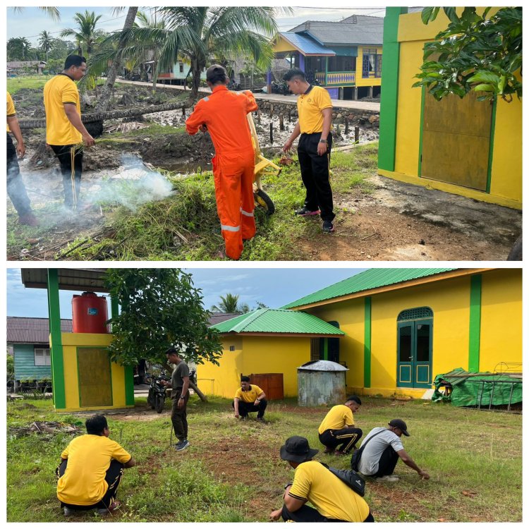 Polri untuk Masyarakat: Sinergi TNI-Polri dan Warga Bersihkan Kampung Gelam