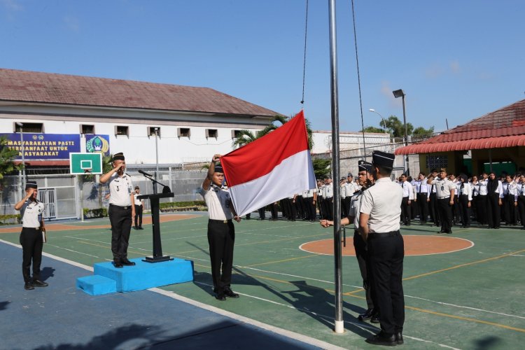 Khidmat dan Penuh Semangat, Rutan Batam Peringati Hari Kebangkitan Nasional ke-118