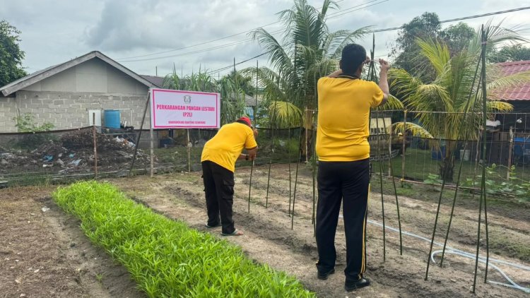 Polsek Senayang Konsisten Kelola P2L, Wujud Dukungan Nyata Program Ketahanan Pangan