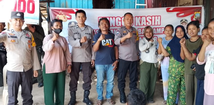 Minggu Kasih Kamtibmas Polsek Batu Ampar Serap Aspirasi Warga Sei Jodoh, Ajak Jaga Situasi Aman dan Kondusif