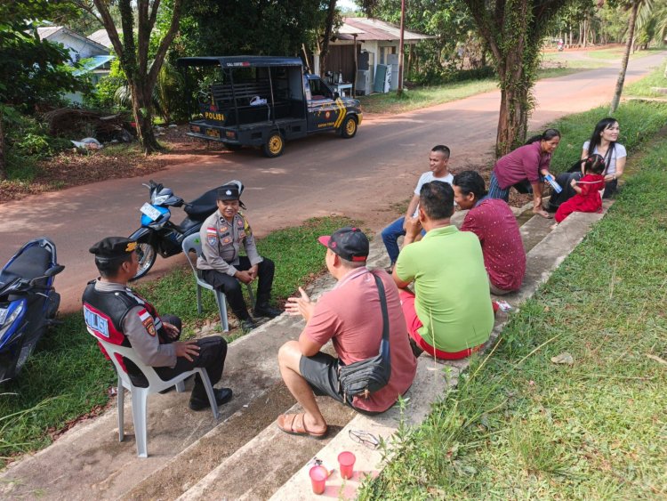 Polsek Bintan Timur Gelar Minggu Kasih Bersama Masyarakat Kota Kijang