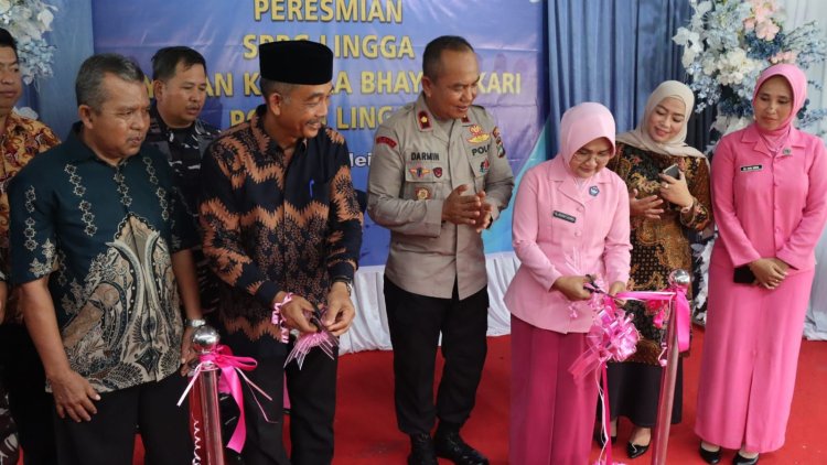 Dukung Program Makan Bergizi, Polres Lingga Resmikan SPPG YKB Ke-4 di Lingga Utara