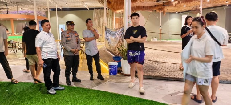 Polsek Bengkong Laksanakan Pengamanan Turnamen Padel HIPMI X NAPSKIN di Seaside Padel Club, Berjalan Aman dan Kondusif