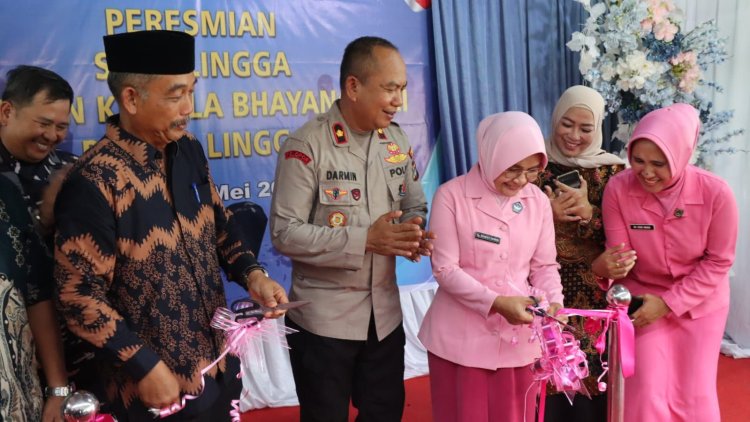 Dukung Program Makan Bergizi, Polres Lingga Resmikan SPPG YKB Ke-4 di Lingga Utara