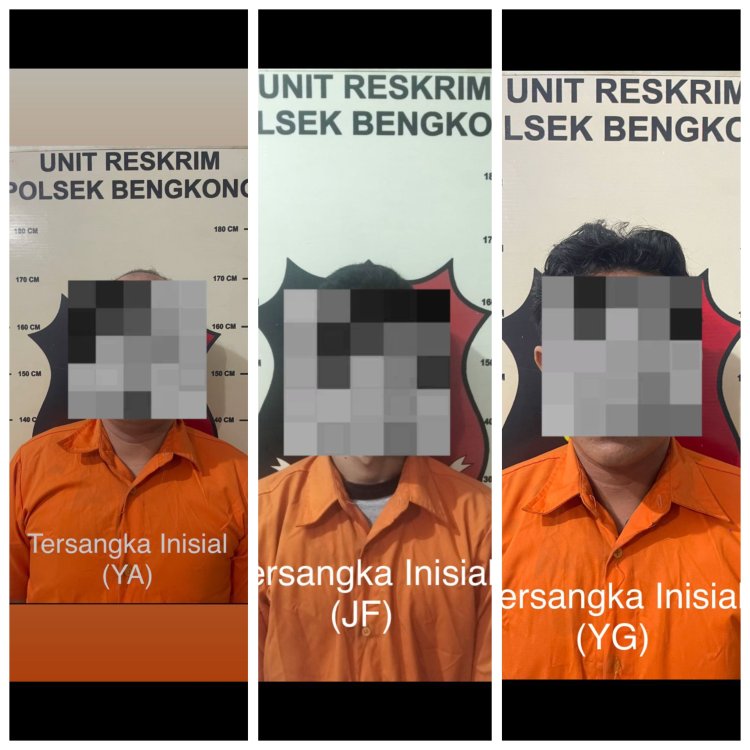 Polsek Bengkong Berhasil Ungkap Kasus Pengeroyokan, Tiga Pelaku Diamankan