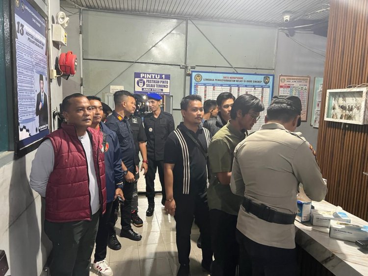 Polres Lingga dan Lapas Dabo Singkep Bersinergi Wujudkan Lapas Bersih dari Barang Terlarang