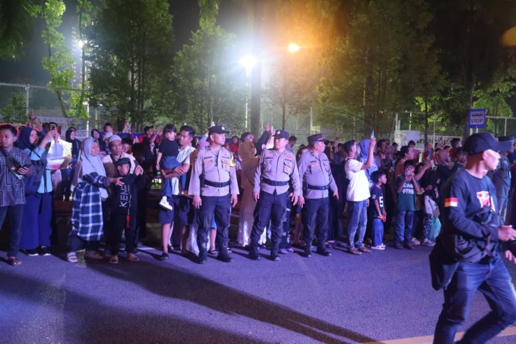 Semarak Malam Takbir Idul Adha di Batam Berlangsung Kondusif Berkat Sinergi Pengamanan