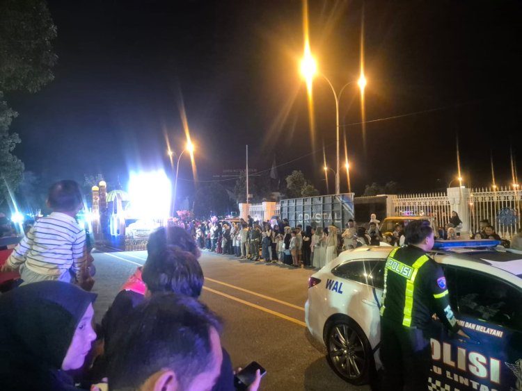 Pengamanan Pawai Takbiran Idul Adha 1447 H di Kota Batam Berjalan Aman dan Kondusif
