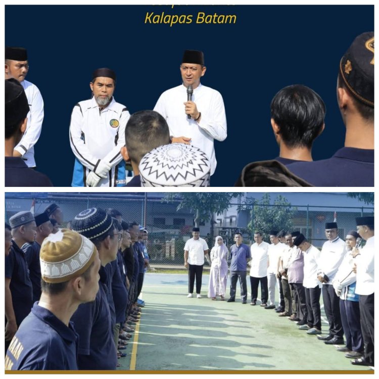 Lapas Batam Sembelih 8 Hewan Kurban, Wujudkan Semangat Kepedulian dan Kebersamaan di Hari Raya Iduladha