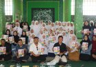 Humas Polres Lingga Bersama IJTI Kepri Ajak Santri Berkreasi Melalui Lomba Hari Bhayangkara ke-80