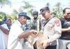 Polres Karimun Kawal Aksi Unjuk Rasa Warga Sawang Secara Humanis