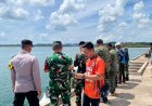 Polres Lingga Amankan Kepulangan Pangkogabwilhan I di Pelabuhan Sungai Tenam