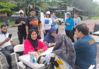 Aksi Peduli Kesehatan, Polresta Barelang dan Jasa Raharja Layani Pengobatan Gratis untuk Warga
