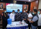 Dankodaeral IV Apresiasi Prajurit Lanal TBK Gagalkan Penyelundupan Narkoba dari Malaysia, Selamatkan 12 Ribu Generasi Bangsa