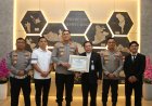 Lemkapi Berikan Penghargaan kepada Kapolresta Barelang atas Kinerja dan Inovasi Pelayanan Publik