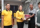 Polres Karimun Nobar Piala Dunia Dan Bagikan Bantuan Sosial Dalam Rangka Menyambut HUT Bhayangkara Ke-80