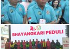 Kapolda Kepri Buka Turnamen Domino dan Nobar Piala Dunia, Bhayangkari Salurkan Ratusan Paket Sembako