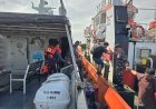 Respons Cepat TNI AL Selamatkan Delapan ABK KM Batam Indah 9 yang Tenggelam di Perairan Batam