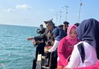 Tradisi Tabur Bunga di Laut, Polres Lingga Kobarkan Semangat Hari Bhayangkara Ke-80