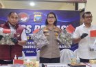 Polda Kepri Ungkap 10 Kasus Narkotika dalam Sepekan, Amankan 13 Tersangka dan Ratusan Cartridge Vape Mengandung Etomidate